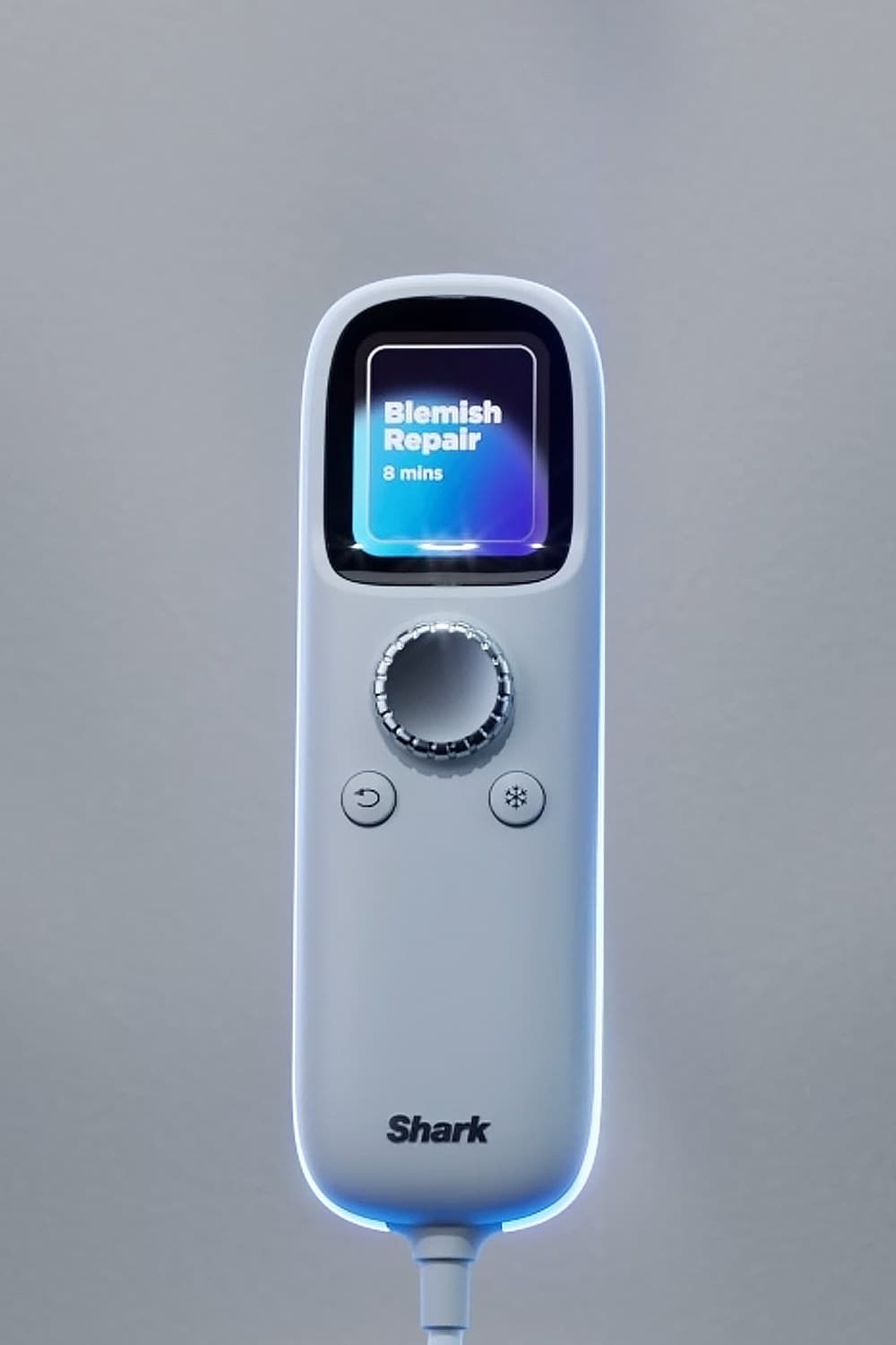 Image of CryoGlow facial mask controls